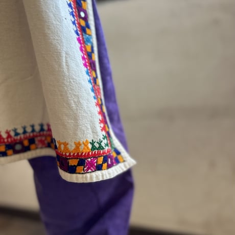 vintage mirror手刺繍