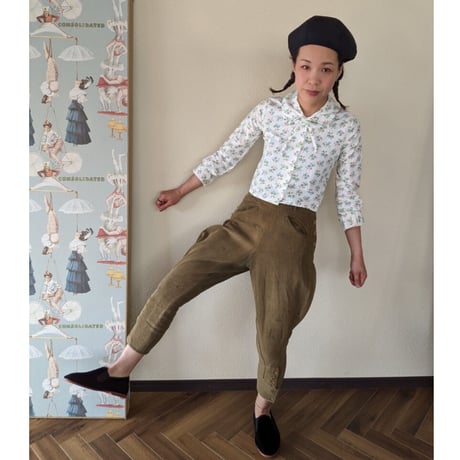 1950's  小花柄　XS