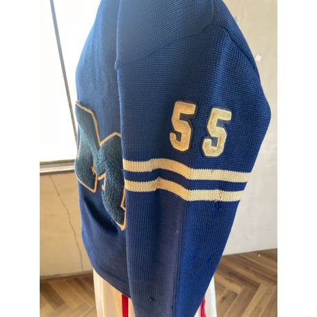 1950s　Lettered Cardigan