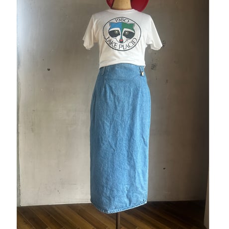 80s denimskirt　②