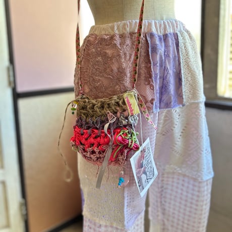 yushokobayashi patchwork trousers 2023 new Collection new color