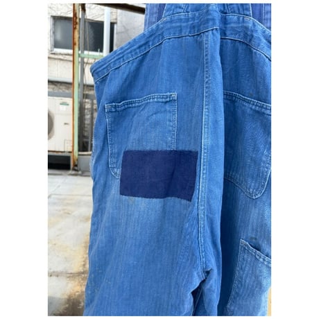 Frenchworkdenim リメイク　オーバーオール