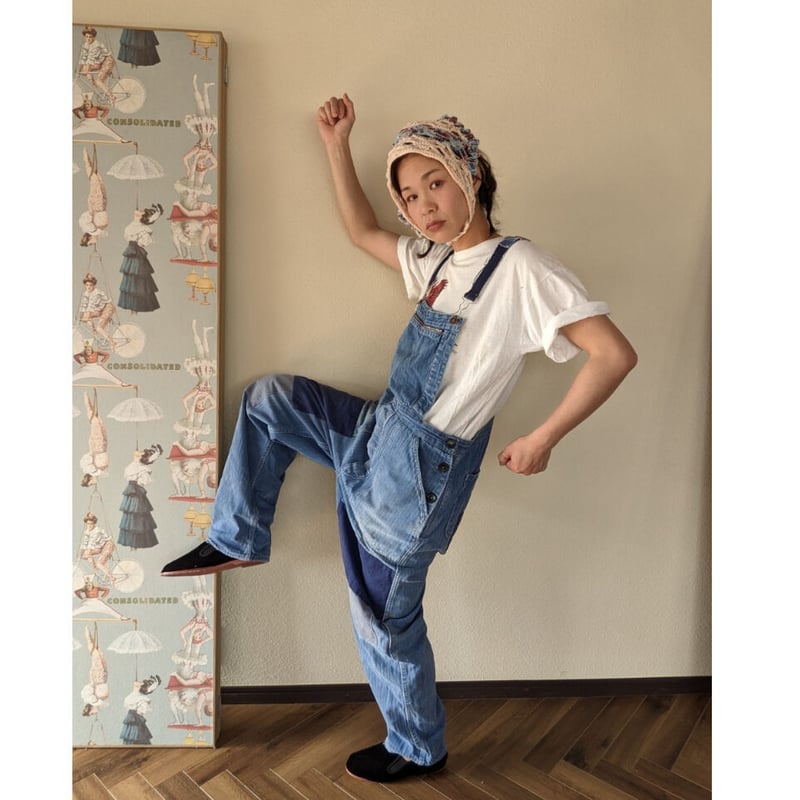 Frenchworkdenim リメイク オーバーオール | THE MISONO