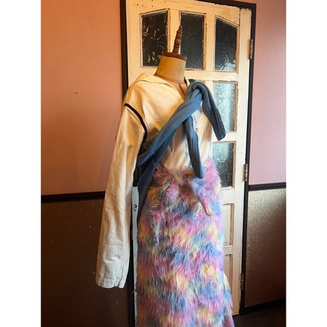 未使用　vintage生地巻きスカート