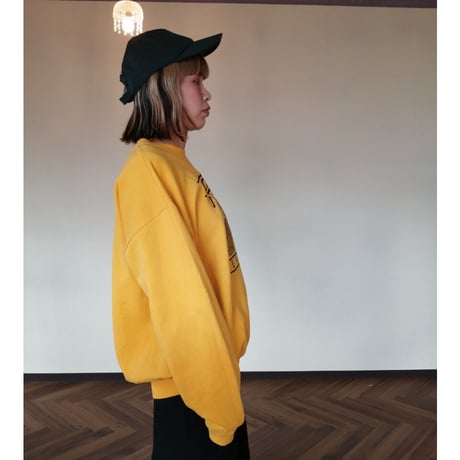 vintage　トレーナー　イエロー