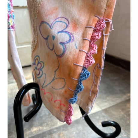 yushokobayashi　patchwork denim 2023 new Collection new color