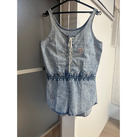 denim　all㏌one　サロペット
