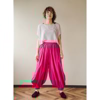 ヂェン先生の日常着ストレートパンツLブラック 春夏生地 | THE MISONO