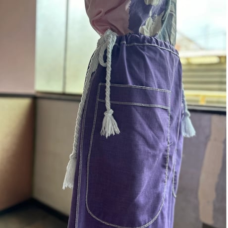 purple　ropeskirt