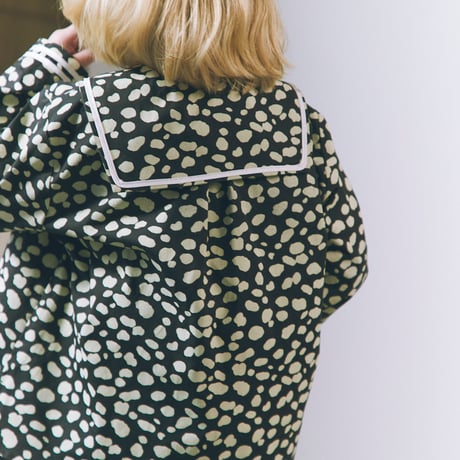 sailor shirt : Ivory ダルメシアン