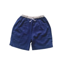 middle pants : blue