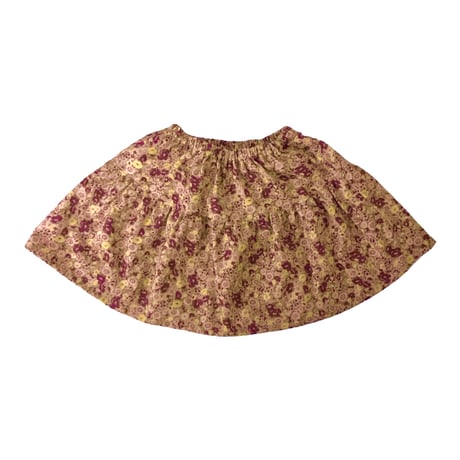 sample: skirt : flower PINK：M(110cm)
