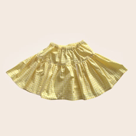B.B Skirt- lemon   M,L