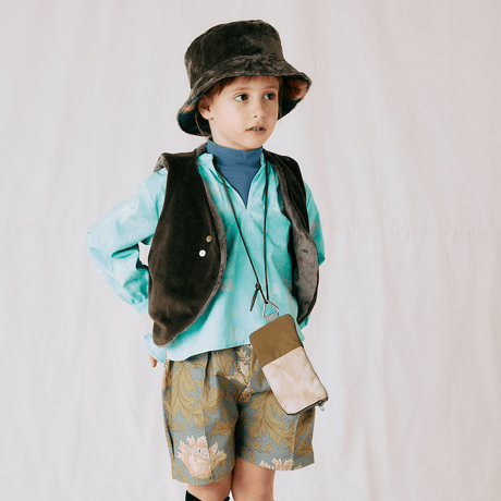 smock shirt : reflection Gray