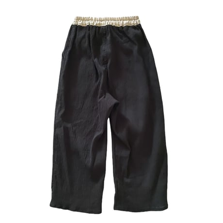 SAMPLE : inner pants : BLACK- 110cm