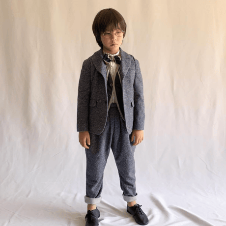 スーツ : GRAY multi check
