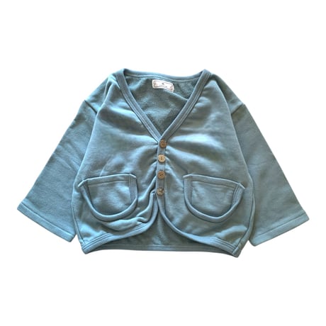 sample: CARDIGAN water blue :S (95cm)