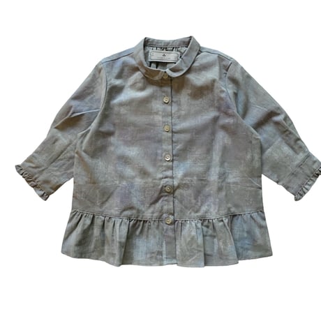 blouse : reflection Gray