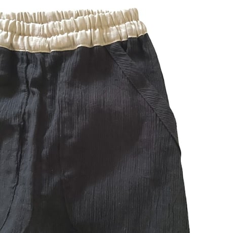 SAMPLE : inner pants : BLACK- 110cm