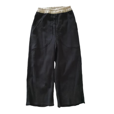 SAMPLE : inner pants : BLACK- 110cm