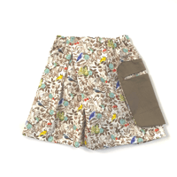 23SS:Pocket pants- original print KHAKI