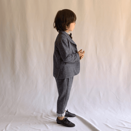 スーツ : GRAY multi check