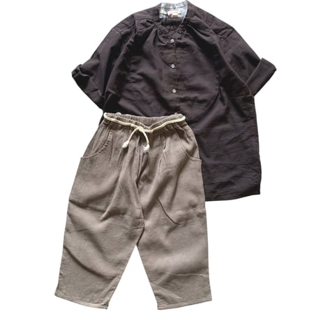 sample: inner pants : グレージュ- 110cm