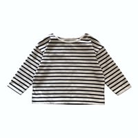 sample: バスクシャツ　NAVY :M (110cm)