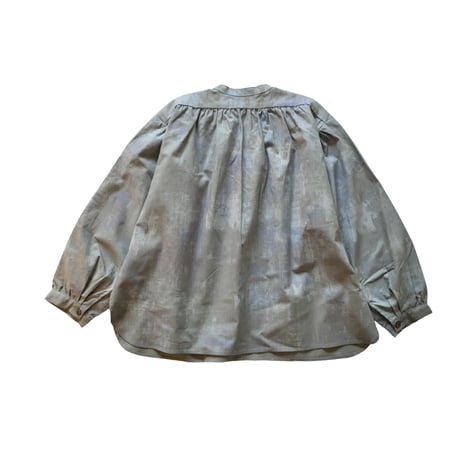 smock shirt : reflection Gray
