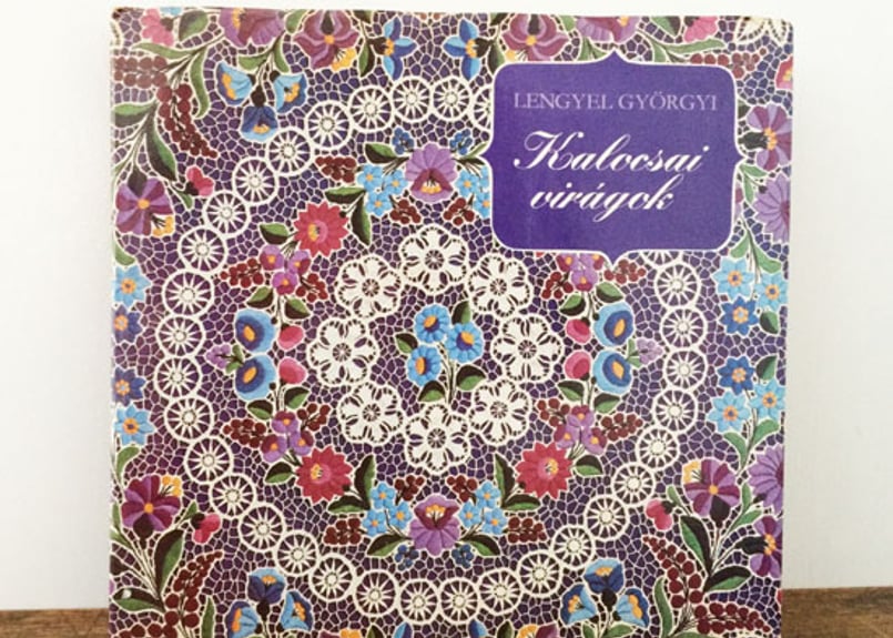 HUNGARY EMBROIDERY BOOK ハンガリー カロチャ刺繍の本 Kalocsai