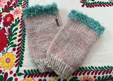ginga knit Hand Warmer / 可愛いハンドウォーマー