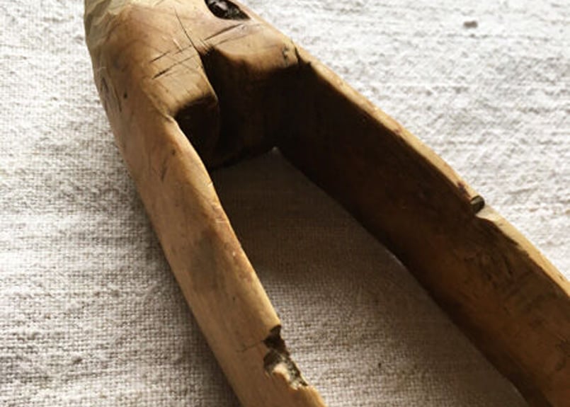 Soviet Vintage shuttle ソビエトの機織り道具 古いシャトル | дача