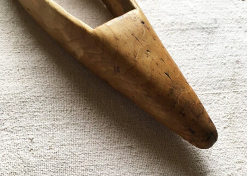 Soviet Vintage shuttle ソビエトの機織り道具 古いシャトル | дача