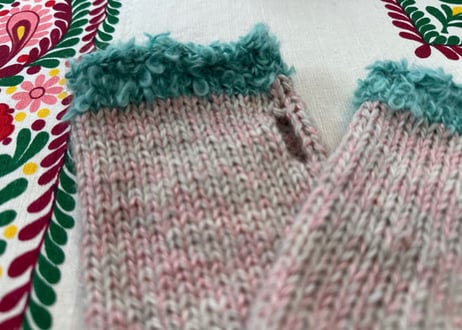 ginga knit Hand Warmer / 可愛いハンドウォーマー
