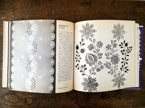 HUNGARY EMBROIDERY BOOK ハンガリー カロチャ刺繍の本 Kalocsai