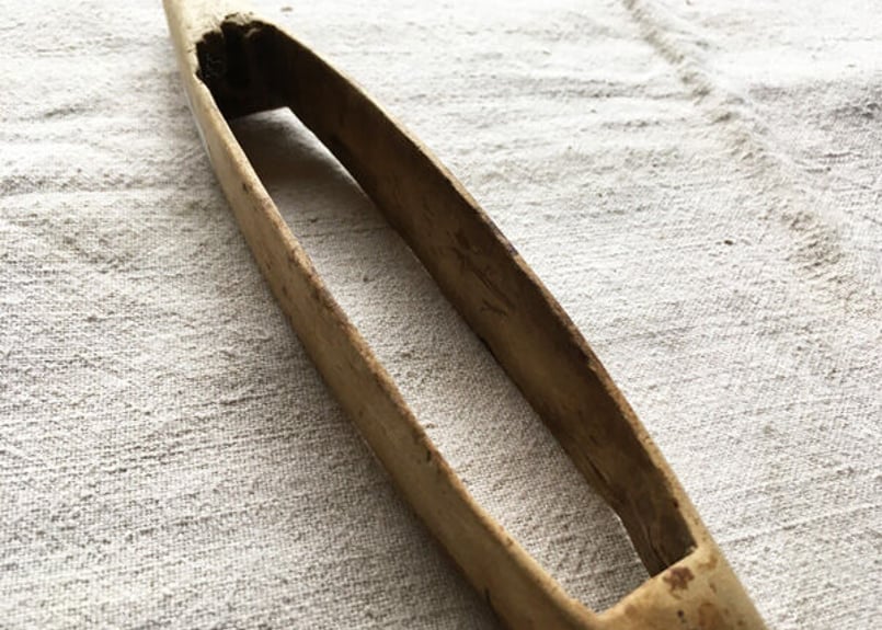 Soviet Vintage shuttle ソビエトの機織り道具 古いシャトル | дача