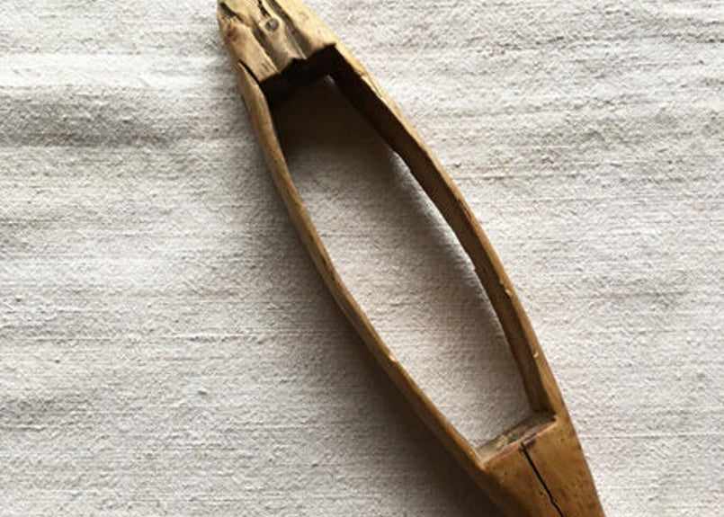 Soviet Vintage shuttle ソビエトの機織り道具 古いシャトル | дача