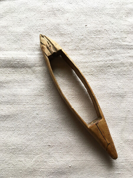 Soviet Vintage shuttle ソビエトの機織り道具 古いシャトル | дача