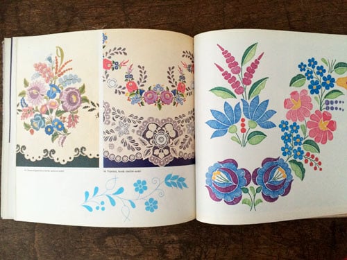 HUNGARY EMBROIDERY BOOK ハンガリー カロチャ刺繍の本 Kalocsai