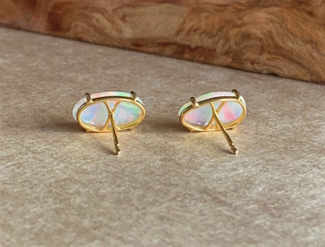 エチオピアオパールピアス K10YG 100100100245 | THE WORLD OF