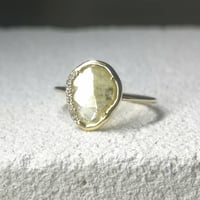 スライスダイヤ×ブラックダイヤ リング 100100100235 | THE WORL