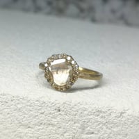 スライスダイヤ×ブラックダイヤ リング 100100100235 | THE WORL