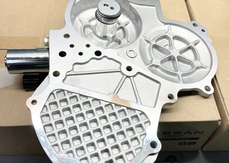 R35GT-R カムスプロケットVTCカバーASSY 左右