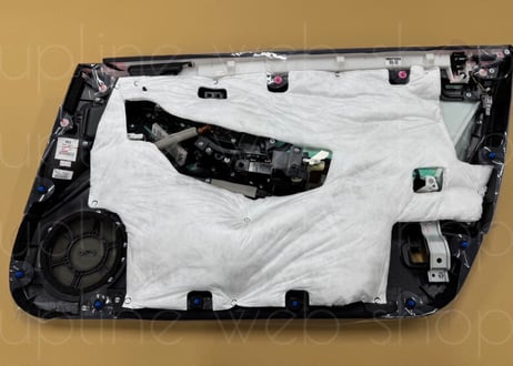 R35GT-R 2025 フロントドア フィニッシャー ASSY 左右セット トラックED 赤ステッチ
