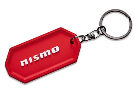 R35GT-R NISMO ラバーロゴキーリング レッド