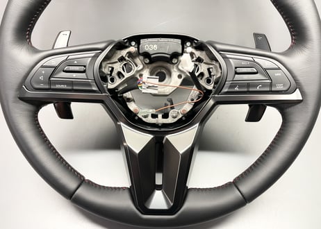 R35GT-R 2025 ステアリングASSY  赤ステッチ