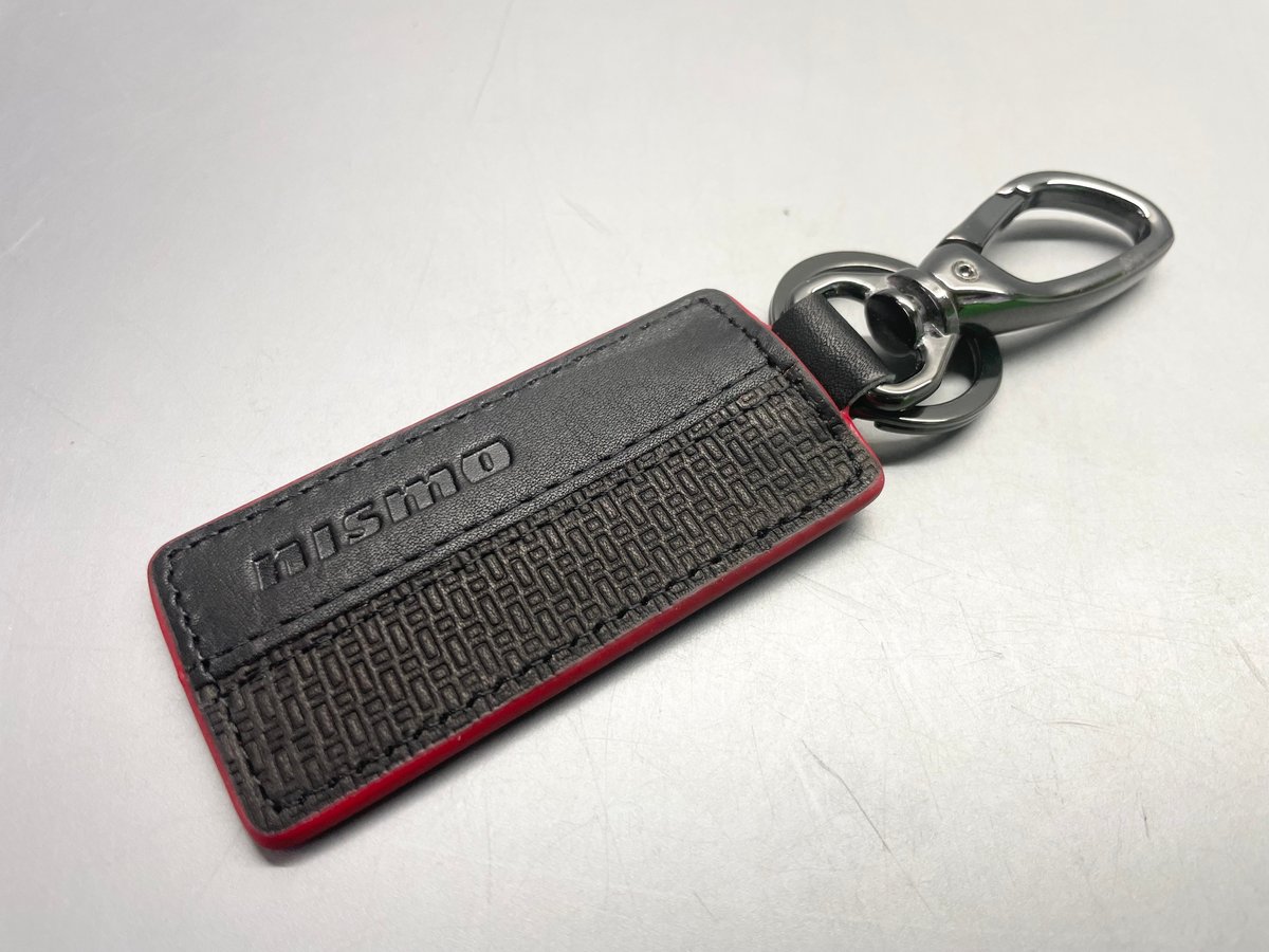 R35GT-R NISMO レザーキーホルダー ブラック | upline web shop
