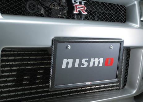 R35GT-R ドライカーボンナンバープレートリム Carbon Number Plate Rim