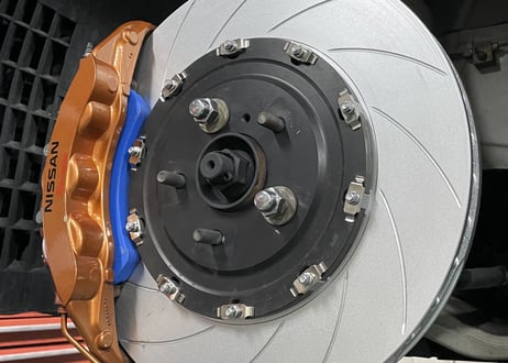 R35GT-R リプレイスローターセット 390-380 前後セット