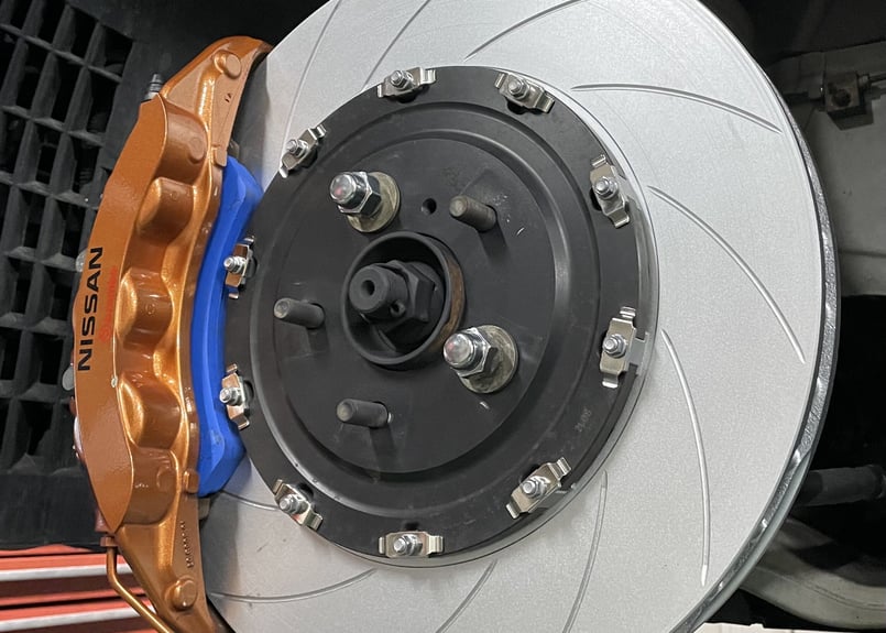 R35 純正フロントブレーキローター2枚 WinmaX 【WinmaX】 純正互換ローター ベルなし 2枚セット